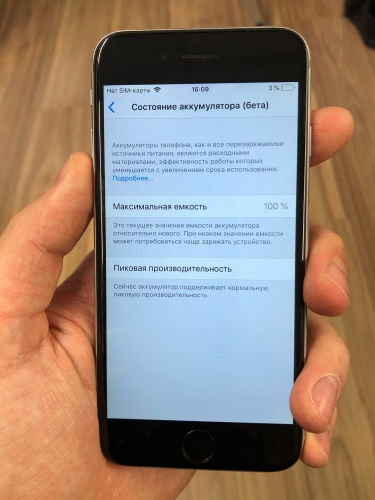 Apple iPhone 6 64Gb Space Gray б/у идеал RU/A