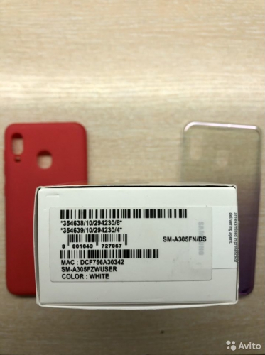 Samsung Galaxy A30 (2019) 32GB White (SM-A305F/DS) б/у