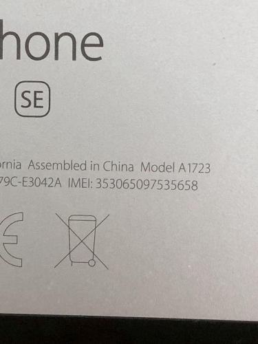Apple iPhone SE 32Gb Space Gray б/у
