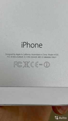 Apple iPhone 5s 16Gb Silver б/у идеал