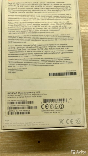 Apple iPhone 6s 16Gb Space Gray б/у