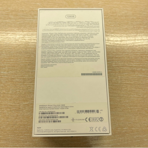 Apple iPhone 7 Plus 128Gb Gold б/у идеал