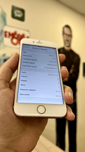 Apple iPhone 6s 16Gb Rose Gold (уценка) без touch id