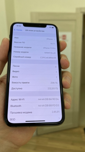 Apple iPhone 11 Pro 256Gb Space Gray б/у идеал