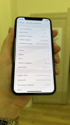 Apple iPhone XS 64Gb Space Gray б/у идеал