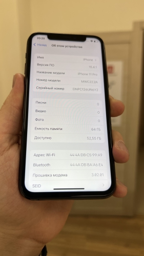 Apple iPhone 11 Pro 64Gb Space Gray