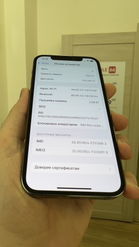 Apple iPhone 12 Pro 256Gb Graphite б/у идеал