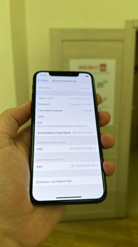 Apple iPhone Xs 256Gb Space Gray б/у идеал