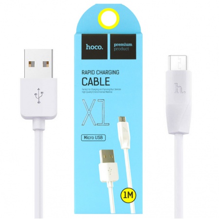 Кабель Hoco X1 USB/Micro USB 1м