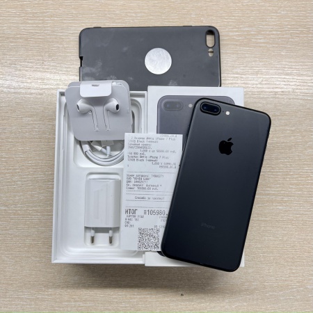 Apple iPhone 7 Plus 128Gb Black б/у идеал