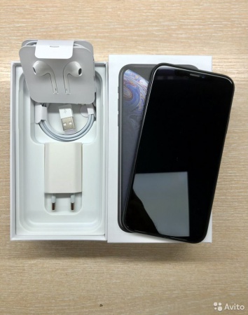 Apple iPhone Xr 128Gb Black б/у идеал