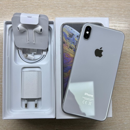 Apple iPhone XS Max 256Gb Silver б/у идеал